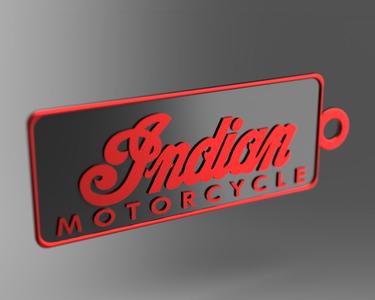Indian Motorcycle logo Keychain