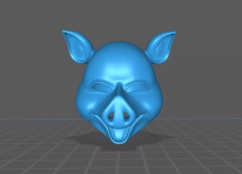 Pig helmet Evil Laughing Pig Mask movie The Purge