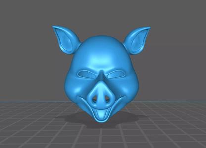 Pig helmet Evil Laughing Pig Mask movie The Purge