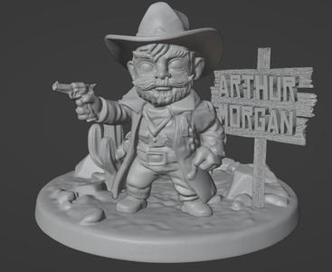ARTHUR MORGAN - RED DEAD REDEMPTION 2 (RDR2) FIGURE