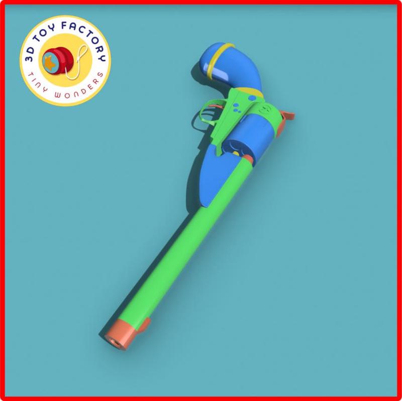 Toy 6-Shooter Revolver