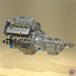 FORD PREDATOR GT500 5.2 - GEARBOX TREMEC TR-9070 DCT