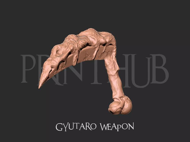 Demon Slayer Gyutaro Flying Blood Sickles Weapon - Cosplay