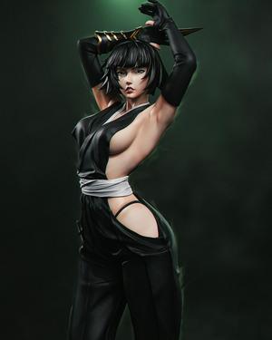 Soi Fon 3D Print