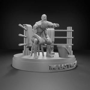 The Last Round  Multi-Part 3D Printable Boxing Diorama