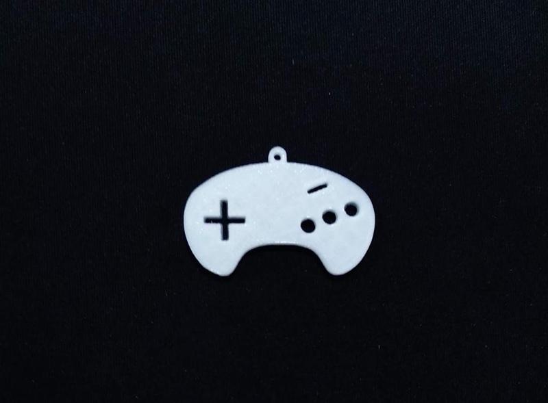 Sega Mega Drive Genesis Controller keychain model