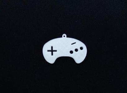 Sega Mega Drive Genesis Controller keychain model