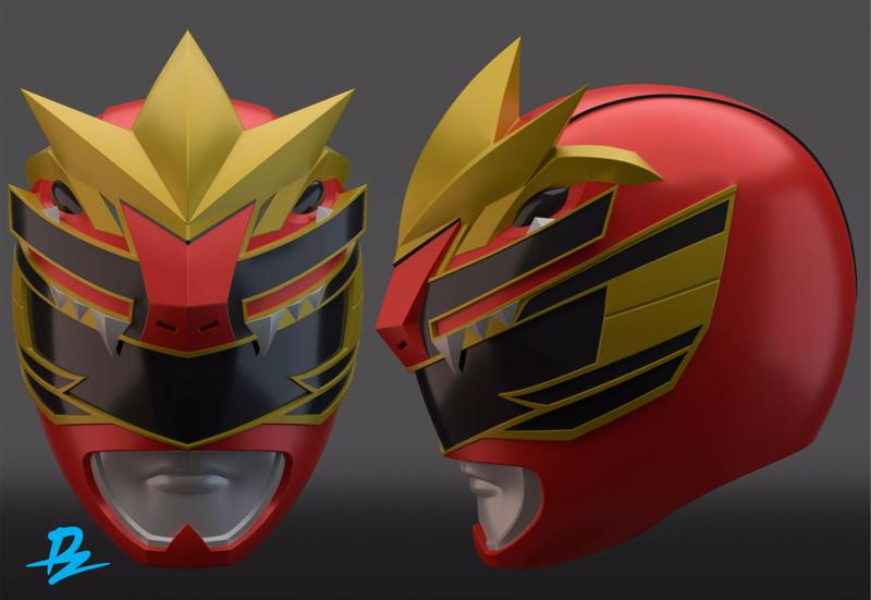 Mask King Tyrano Ranger Red