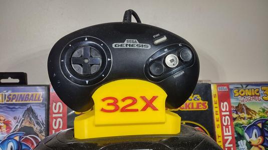 Sega Genesis 32X Controller Cartridge Mount (3 Button)