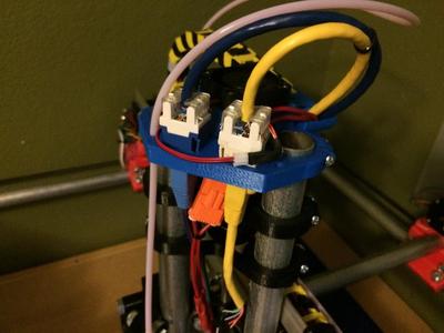 upper z mount keystone jack and fan shroud for MPCNC 525