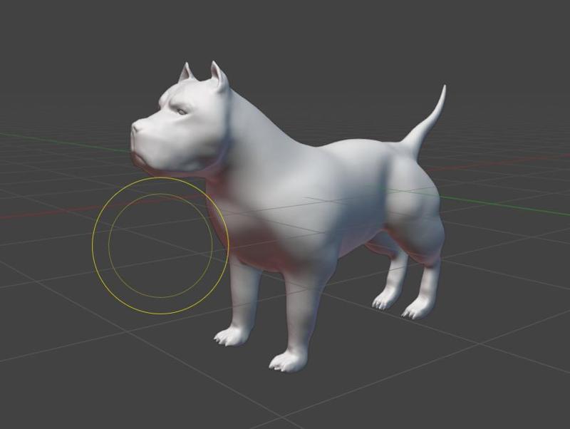 xl bull dog sculpture dog statue.