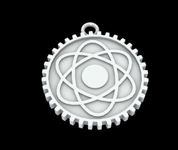 Atom Science Pendant