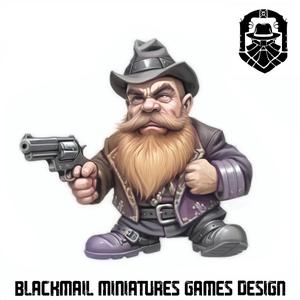 DWARF BOSS MOONSHINNERS GANG FANTASY PROHIBITION OLDHAMMER GAME
