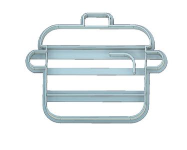 COOKING POT COOKIE CUTTER, CHEF COOKIE CUTTER, KITCHEN COOKIE CUTTER, COOKING, CHEF, KITCHEN, COOKING POT