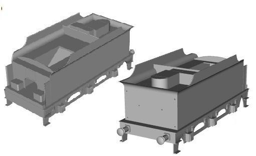 GCR/LNER J11 Loco tender 3250 gal version 1/100 scale