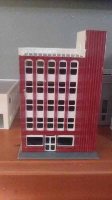 N scale Modern City Apartment Building