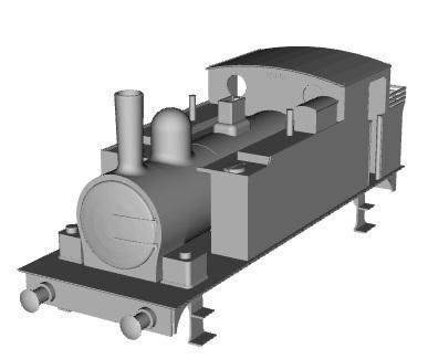 GER/LNER J69 (S56) loco 1/100 scale