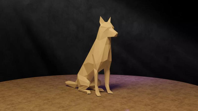 Polygonal Dog