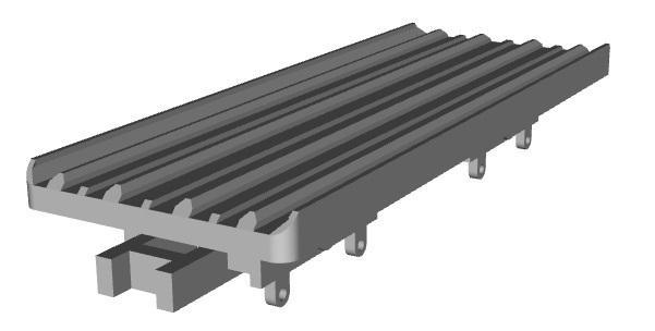 Guinness Brewery Narrow Gauge bogie wagon 1/32 scale