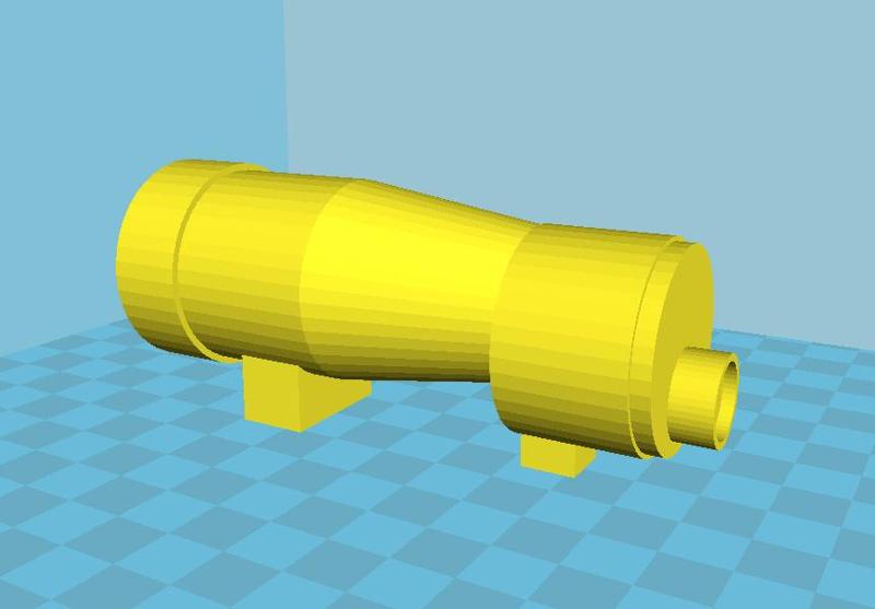 Star Wars DL-44 M-19 Scope