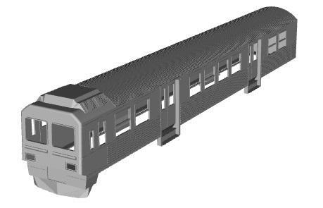 Portuguese type 9630 DMU 1/87 scale