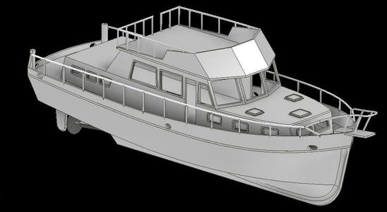 Grand Banks 46 Classic RC SCALE 1:20