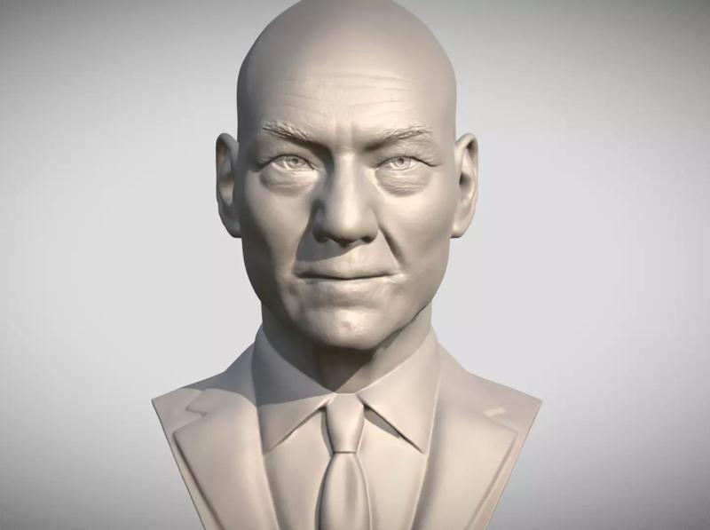 Professor X Charles Xavier from X-Men bust