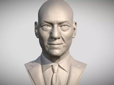 Professor X Charles Xavier from X-Men bust