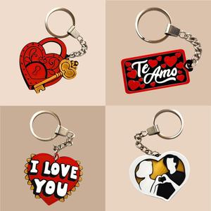 Valentine's Day/February 14 Key Rings/Necklaces - Perfect Gift or for Sale ❤️ | Pack of 10