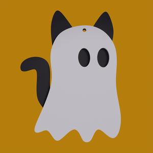 keychain ghost halloween