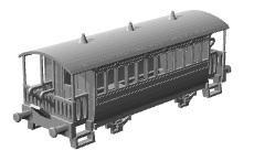 Wisbech and Upwell tram coach 1/32 scale