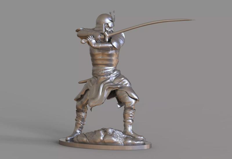 Samurai Statue
