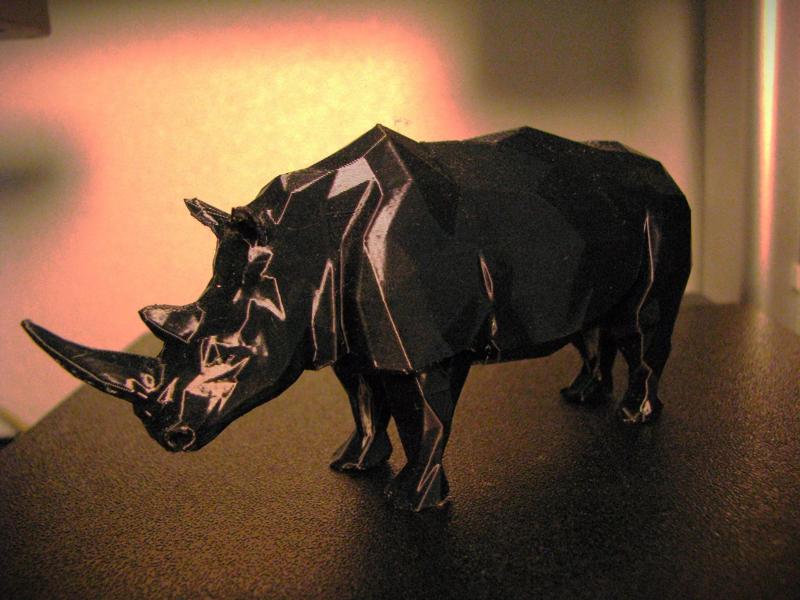 Rhinoceros Low Poly