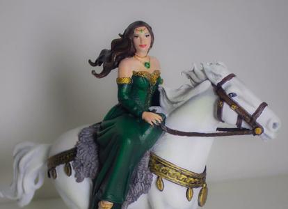 Rihannon Celtic Goddess sculpture figure 3d print model