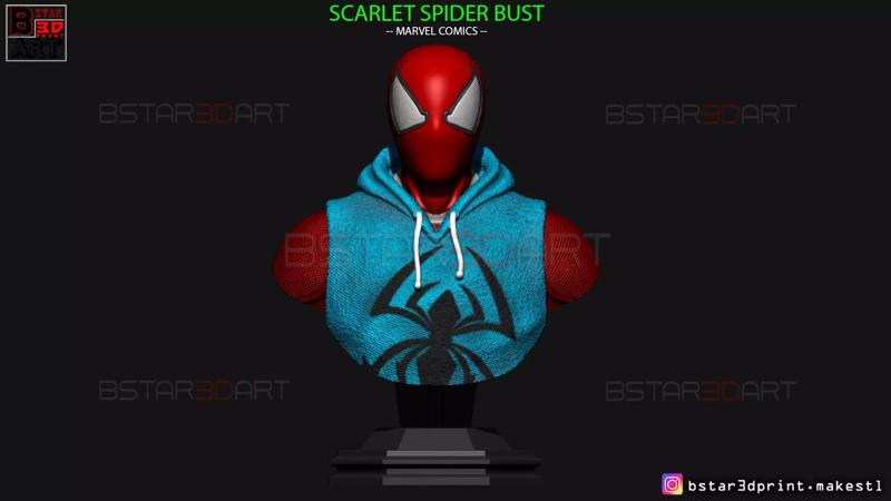 Scarlet Spider Bust - Spider Man - Marvel Comics High quality