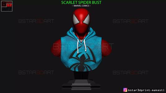 Scarlet Spider Bust - Spider Man - Marvel Comics High quality