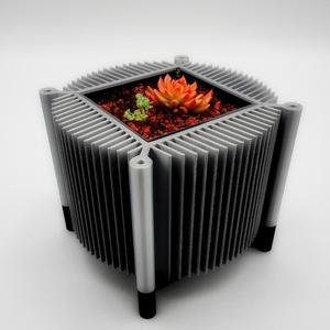 Heat-Sink Vase