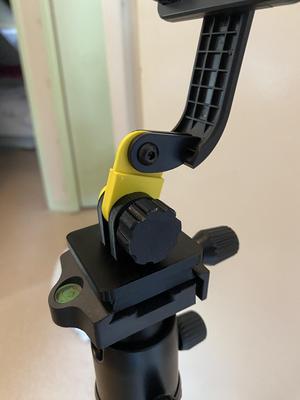 Two-branch adapter (GoPro) for Bigger Quick Release base