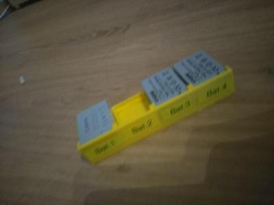 Canon NB-7L Battery Holder four times