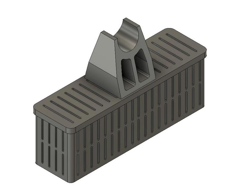 Silica Box with Filament Stand