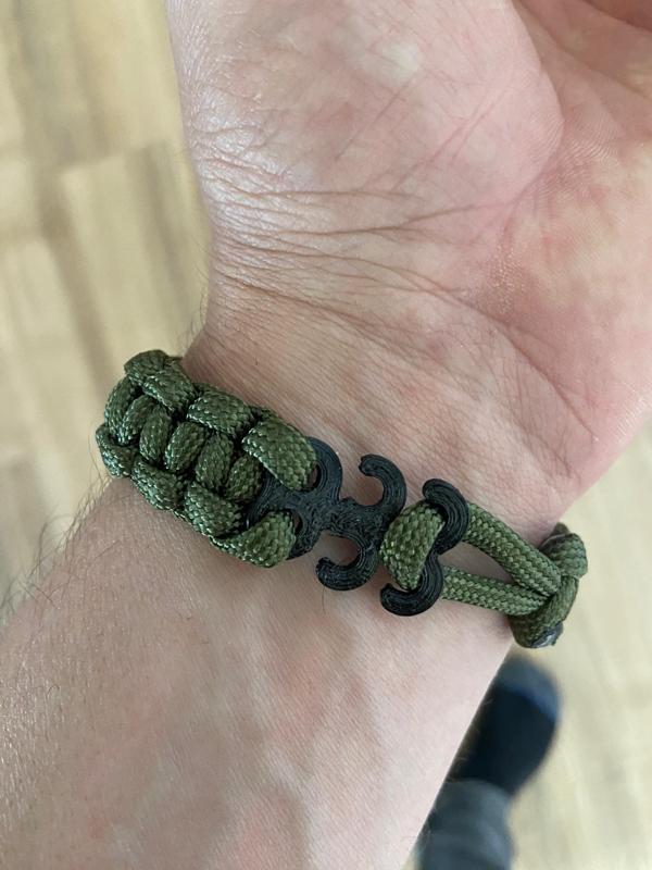 Paracord bracelet hook (TPU)