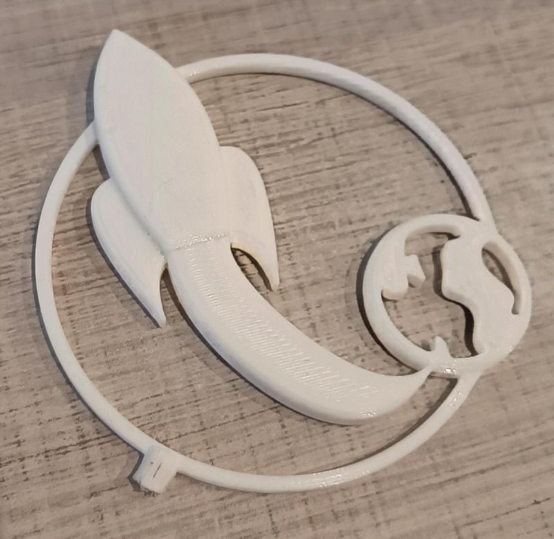 Rocket decoration for thin skewers