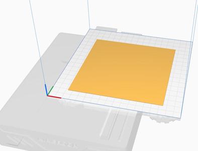 Small Printer Bed Cleaning Pad