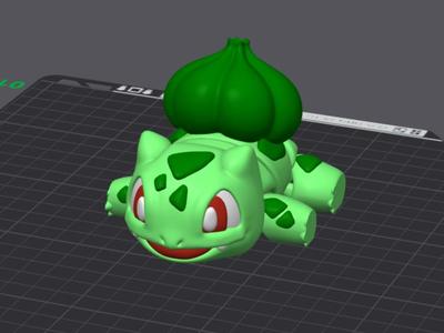 0001 Bulbasour - flexible - articulado - pokemon