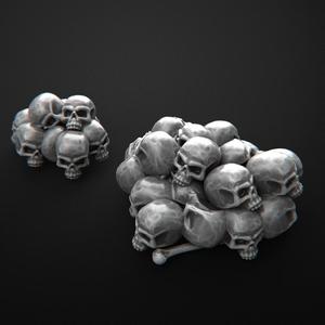Skull pile