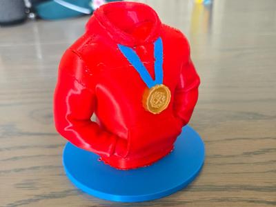 Hoodie Medal Pen Holder