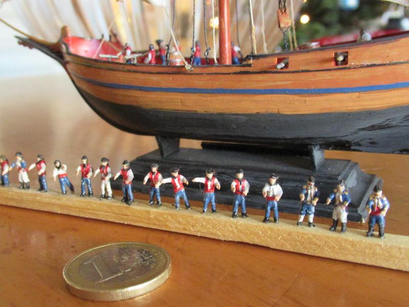 Sailors and Officers to Crew Model Ships 1750-1820