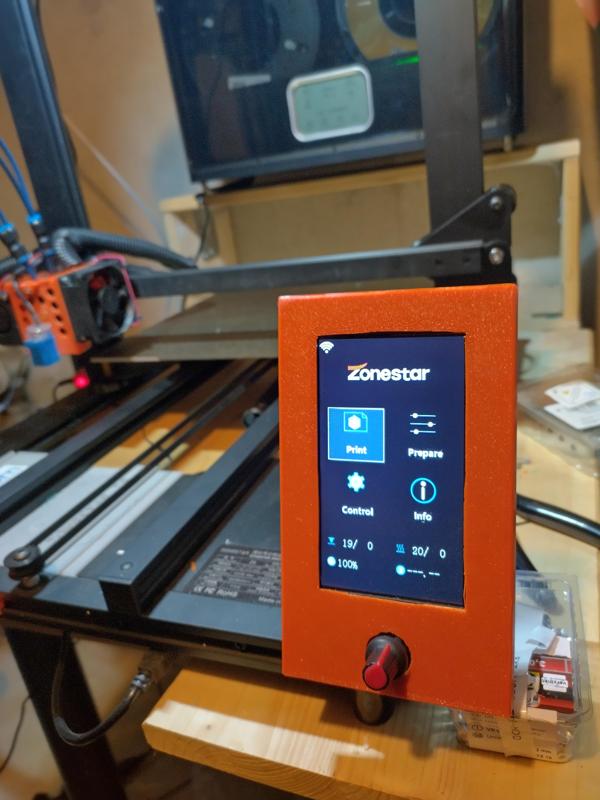 Zonestar Z8PM4 Pro MK2 Control Panel Cover