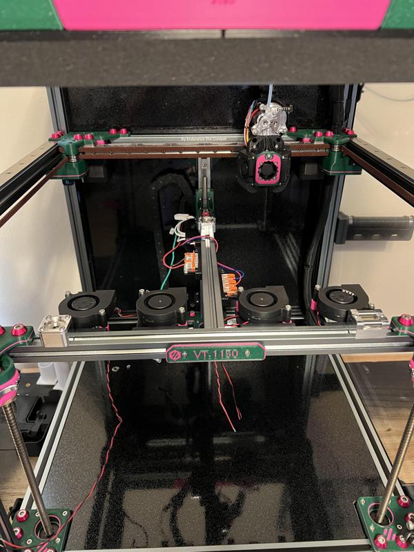 Trident Bed Fans for Mandala Rose Works Kinematic Mount