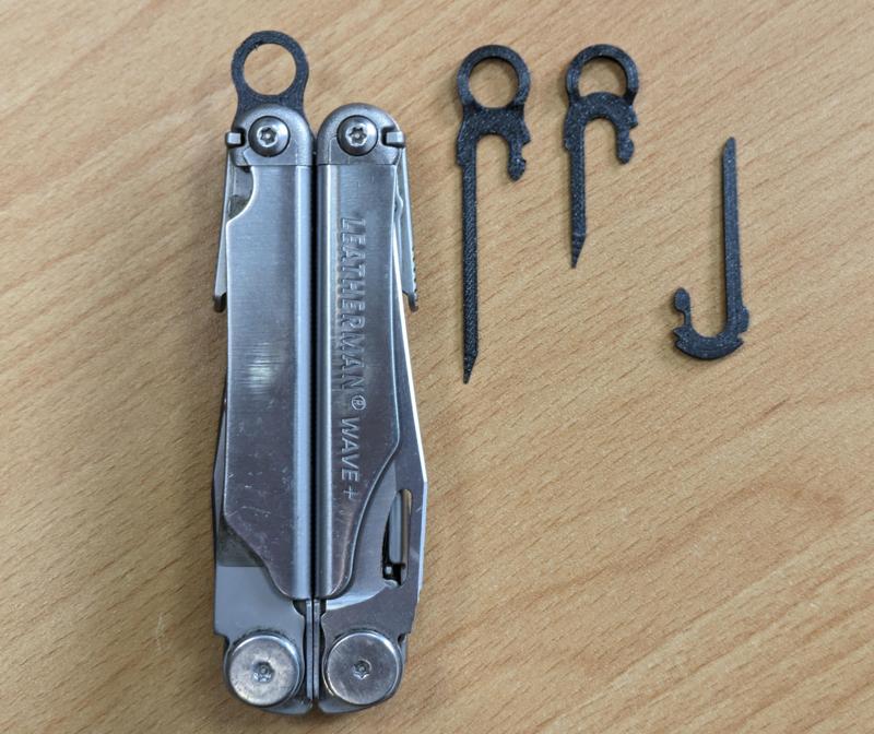 Lanyard ring leatherman & toothpick for wave charge surge knife tool V2